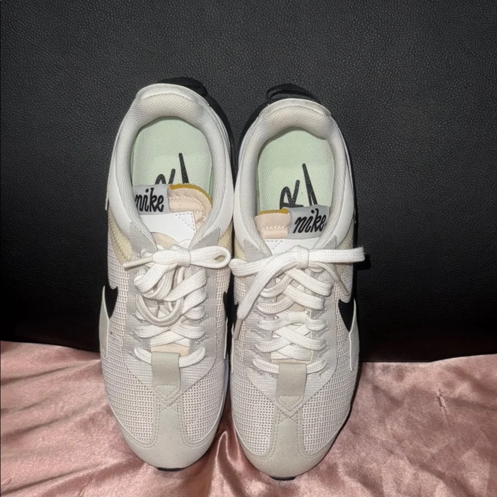 Nike‎ White and Black Classic Sneakers Nike Air Max Pre-Day White Photon Dust